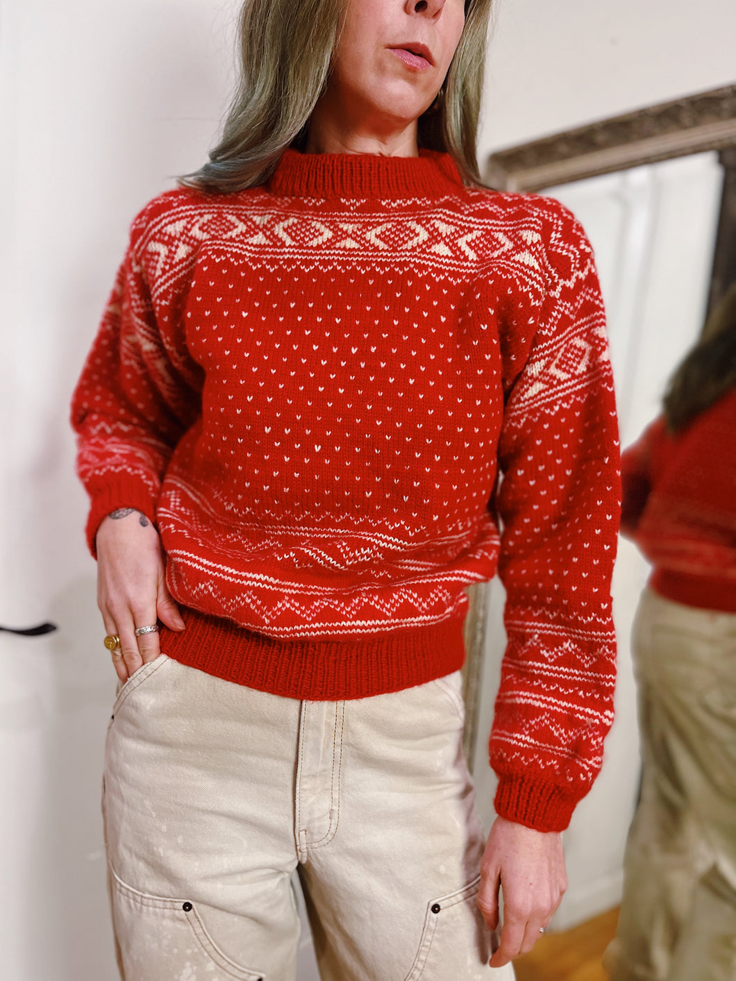 VINTAGE NORWEGIAN WOOL PULLOVER