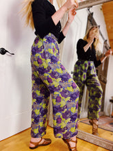 Load image into Gallery viewer, VINTAGE HANDMADE REVERSIBLE RAYON EASY PANTS
