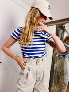 MODERN COTTON STRIPED TEE