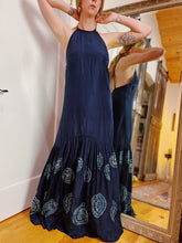 Load image into Gallery viewer, MODERN SILK SHIBORI DRESS
