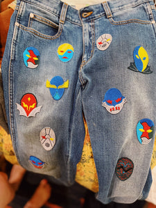 MODERN STELLA MCCARTNEY SUPERHERO JEAN