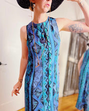 Load image into Gallery viewer, VINTAGE TROPICAL NECKLACE DRESS

