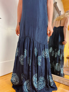 MODERN SILK SHIBORI DRESS