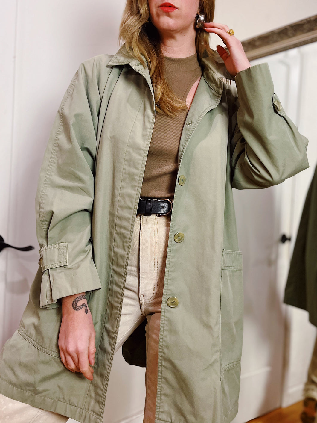 VINTAGE COTTON BLEND SPRING JACKET