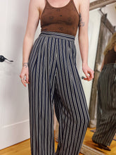 Load image into Gallery viewer, VINTAGE STRIPED TROUSERS
